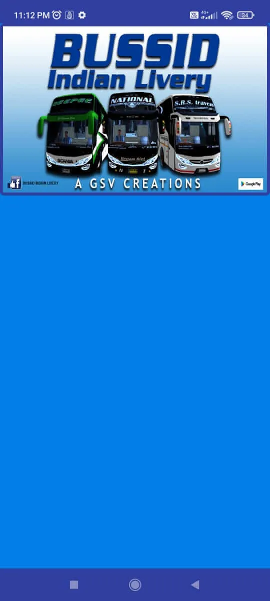 Bussid Indian Livery screenshot