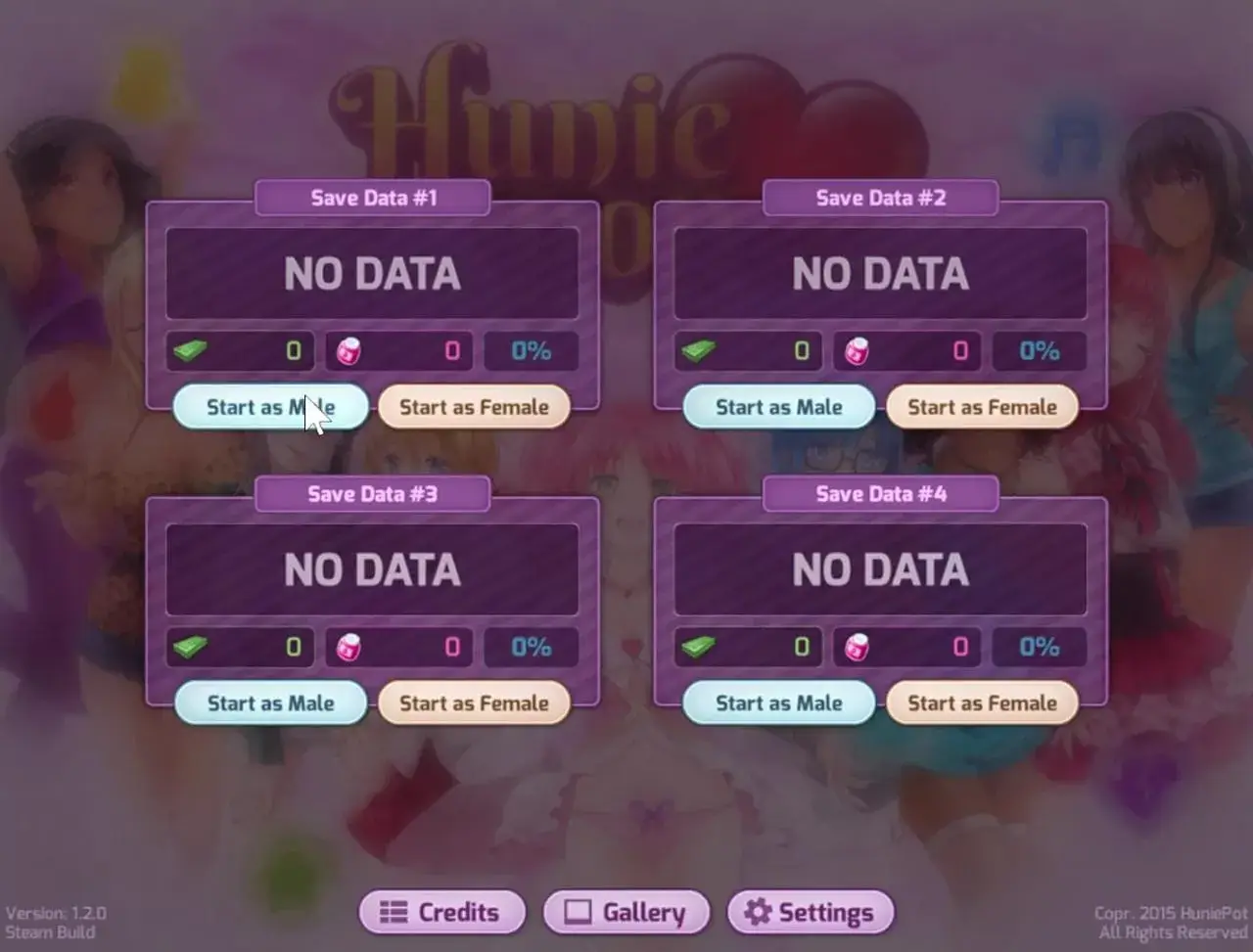 Huniepop screenshot