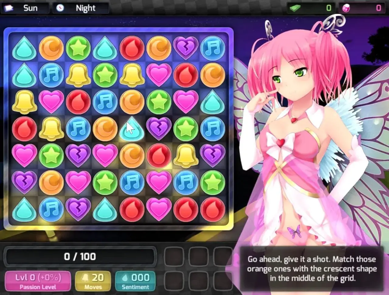 Huniepop screenshot