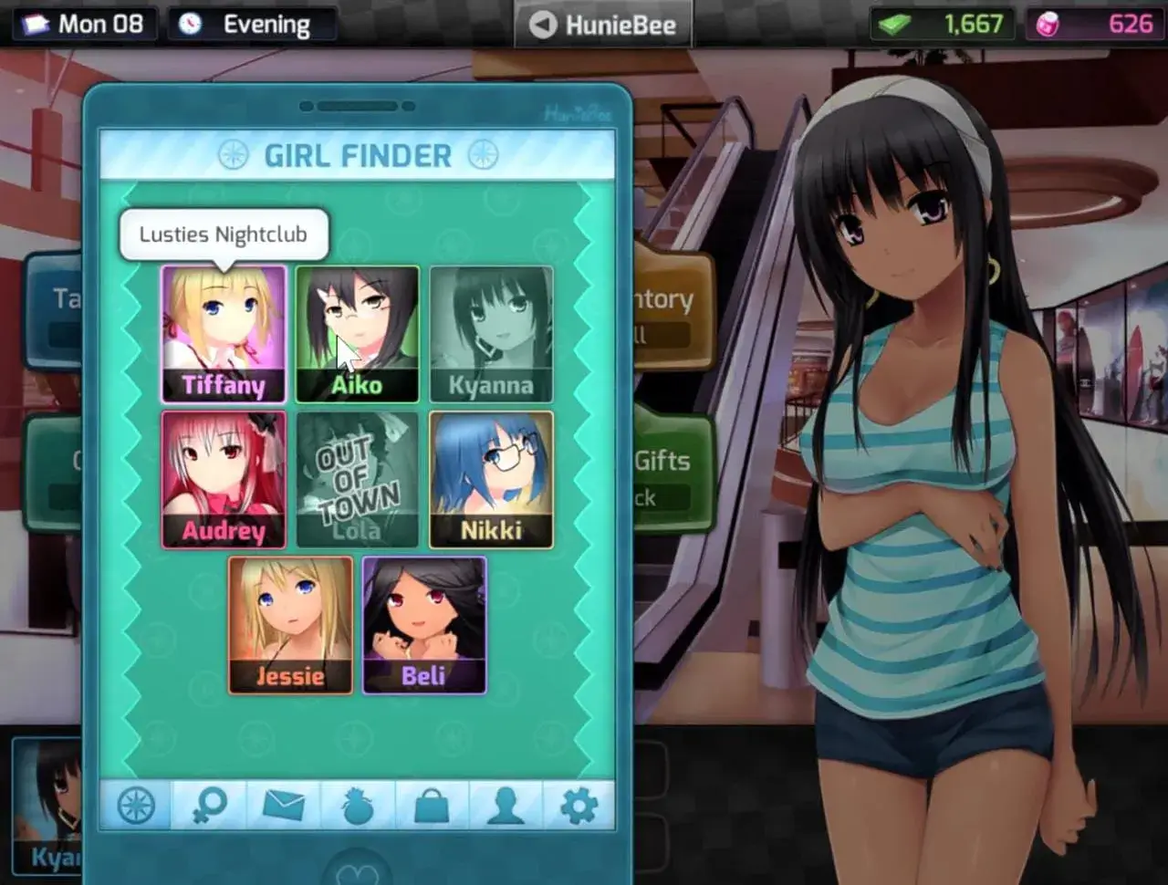 Huniepop screenshot