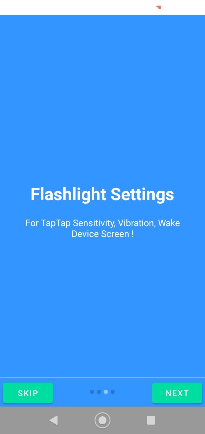 Tap Tap Flashlight screenshot
