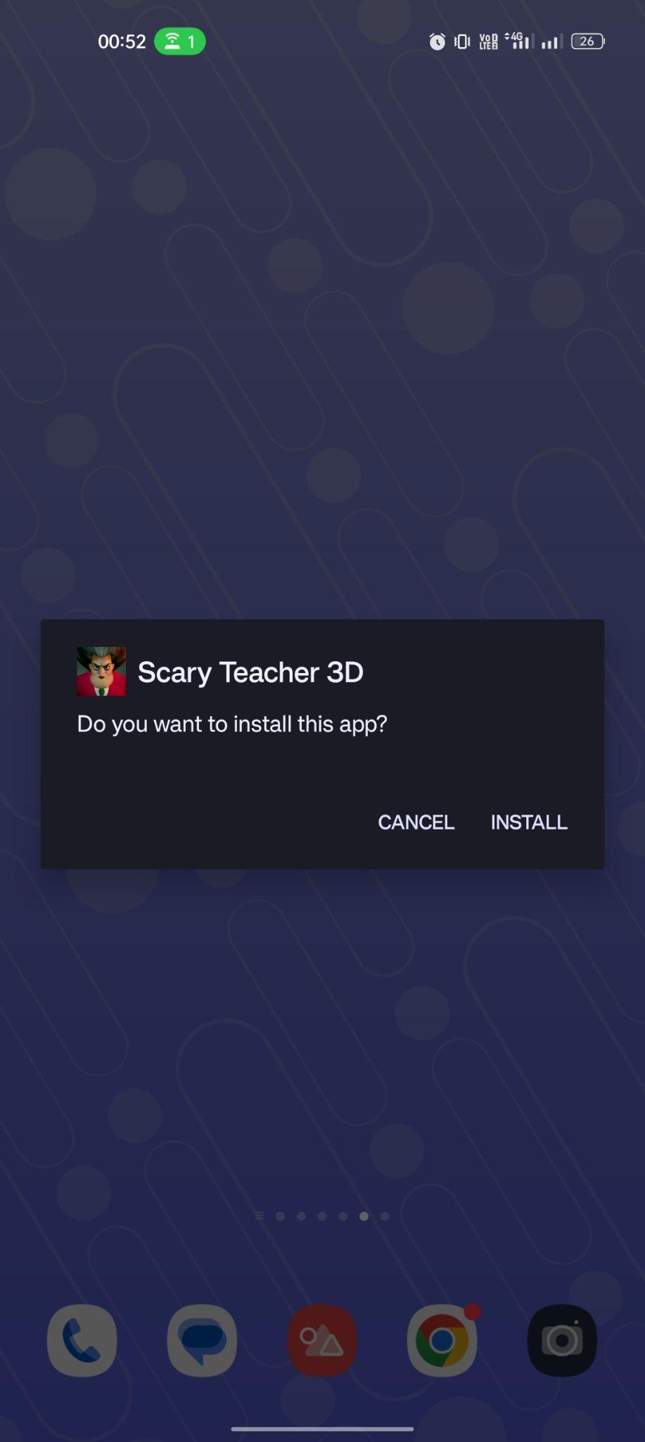 click on install