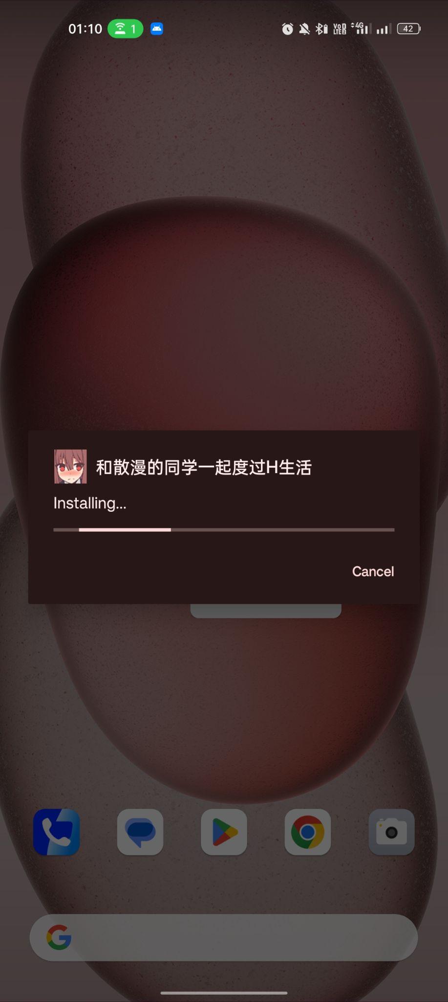 Sloven Classmate apk installing
