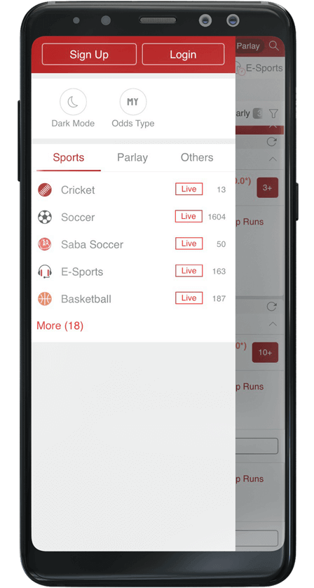 Dafabet screenshot