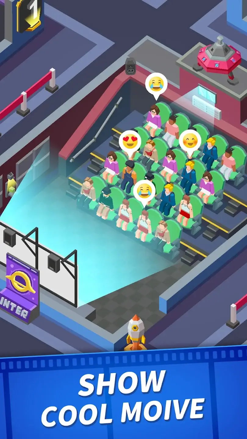 Idle Cinema Empire Tycoon screenshot