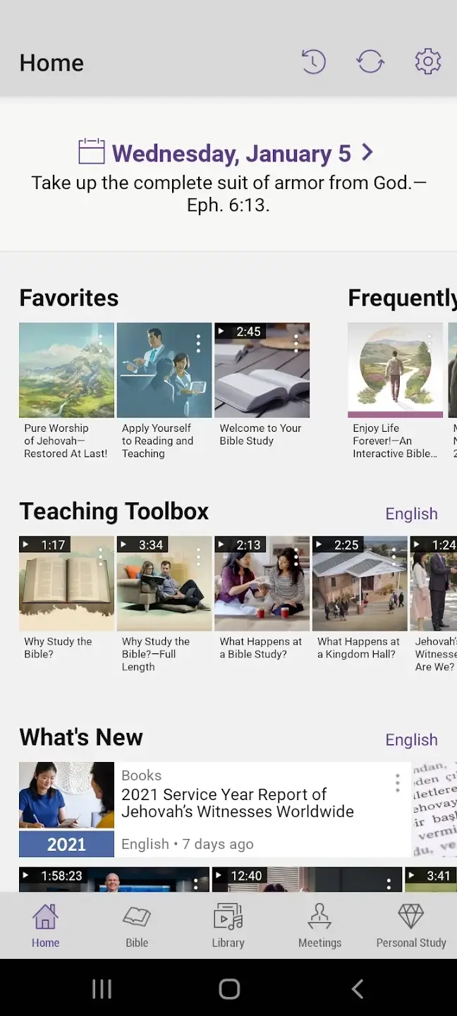 JW Library screenshot