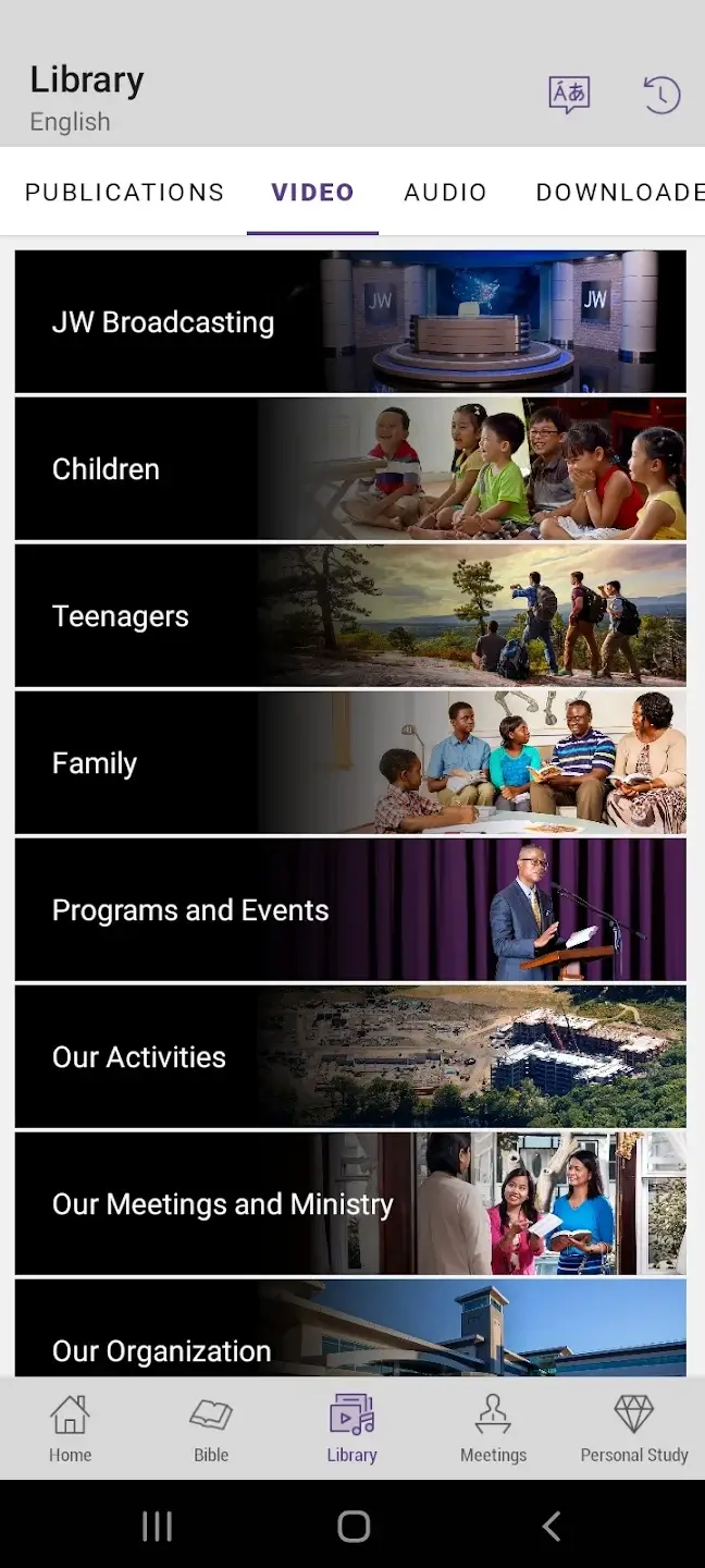 JW Library screenshot