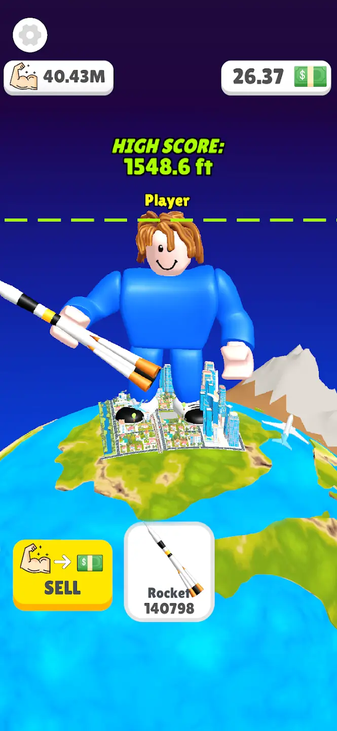 Lifting Hero screenshot