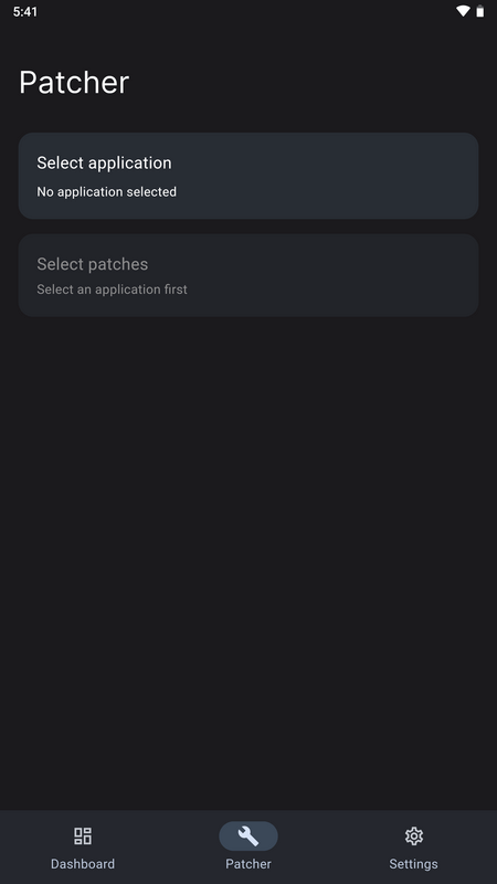 ReVanced Manager screenshot