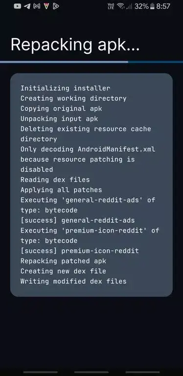 ReVanced Manager screenshot
