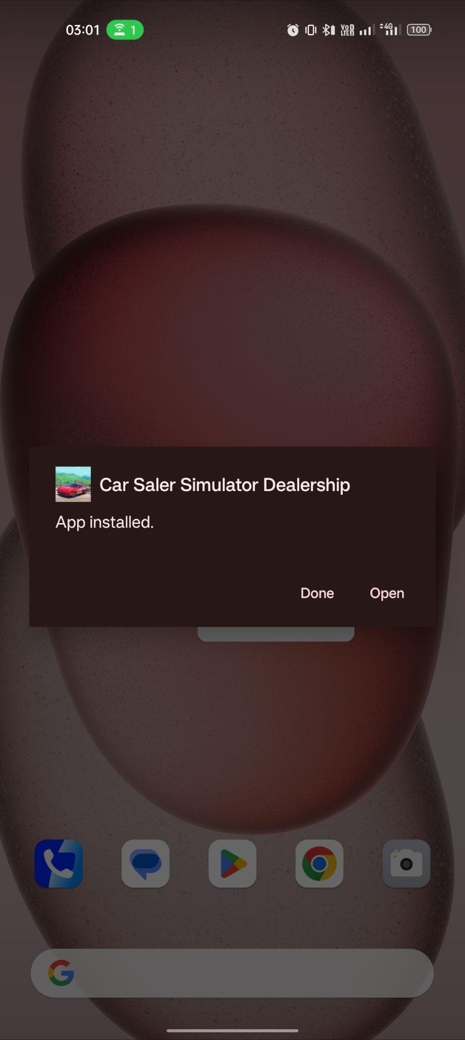 Car Saler Simulator Dealership apk installed
