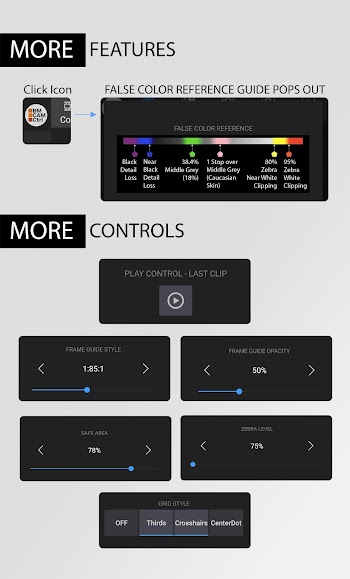 Blackmagic Camera screenshot