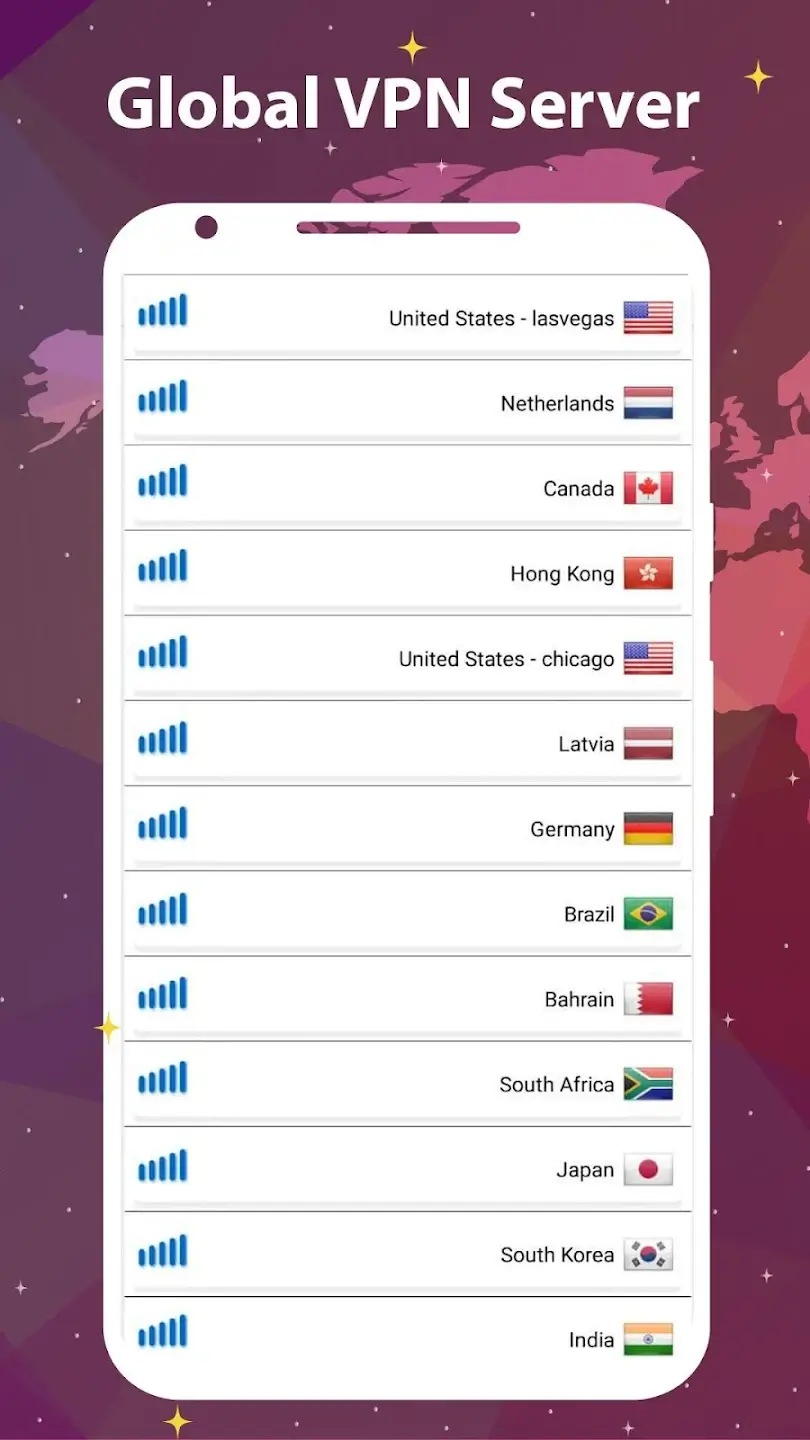 Candy VPN screenshot