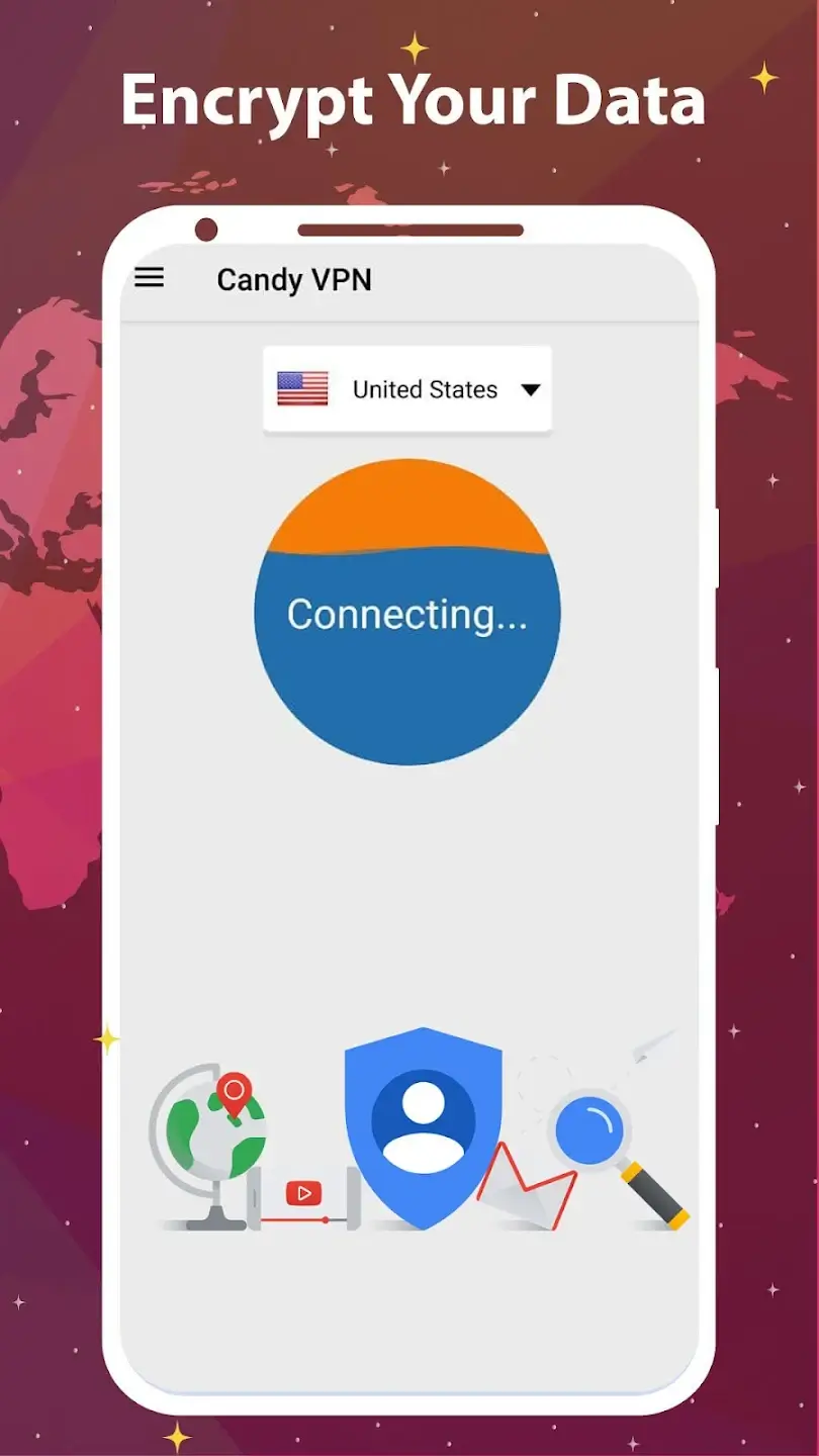 Candy VPN screenshot