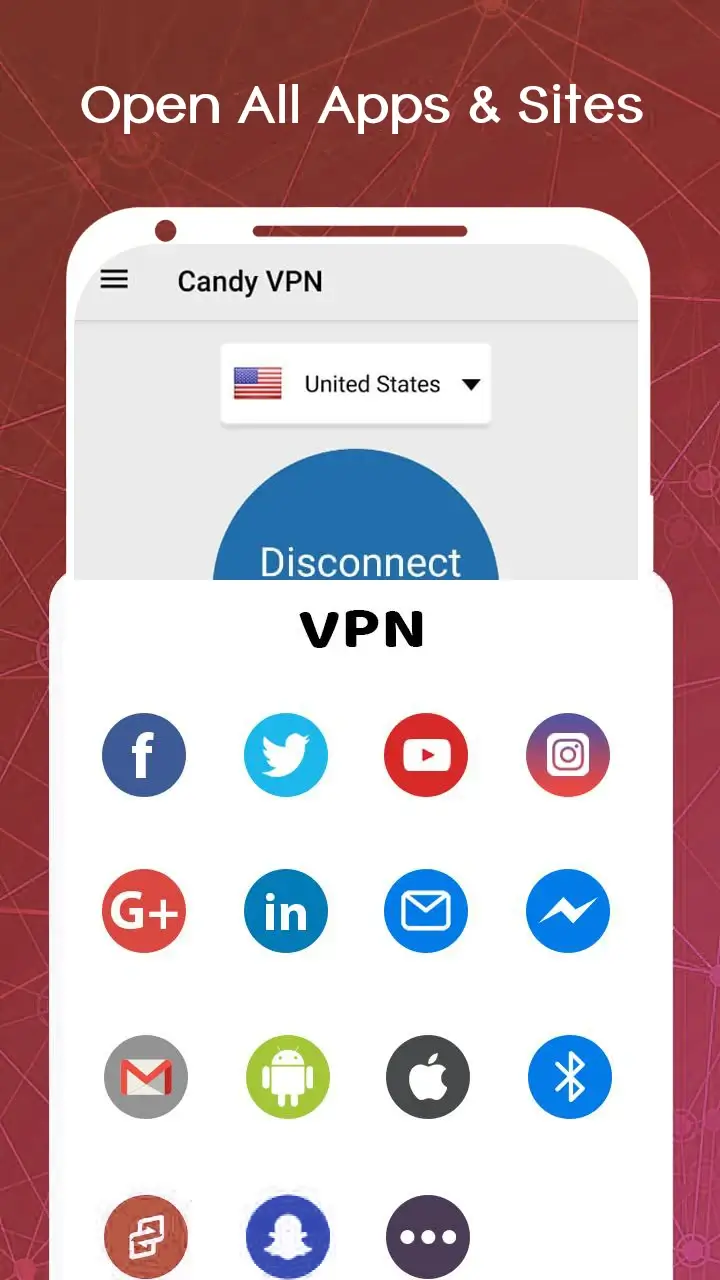 Candy VPN screenshot