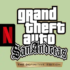 Logotipo de GTA San Andreas NETFLIX