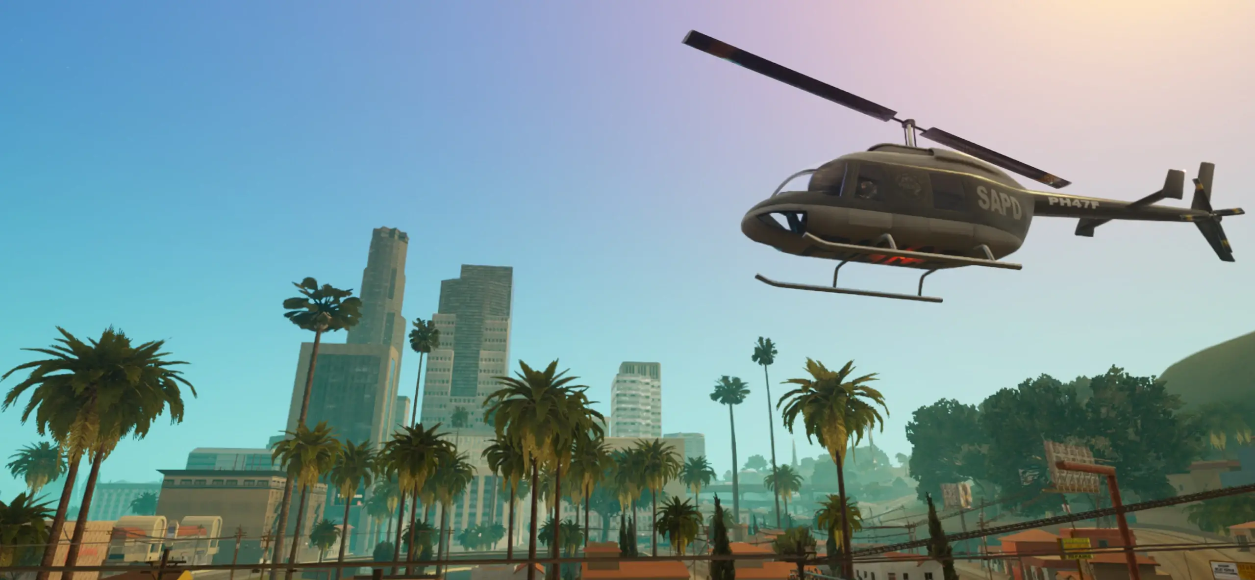 Capture d'écran de GTA San Andreas NETFLIX