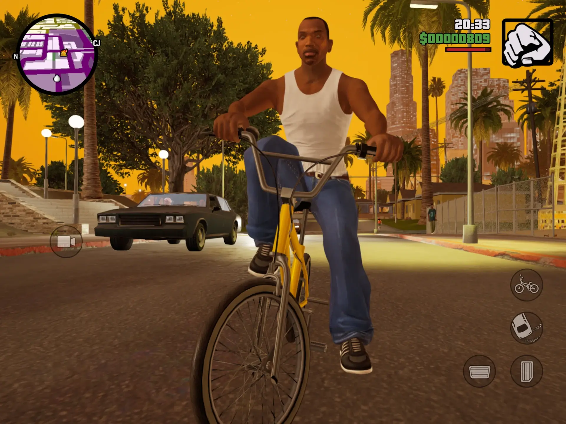 Schermata di GTA San Andreas NETFLIX