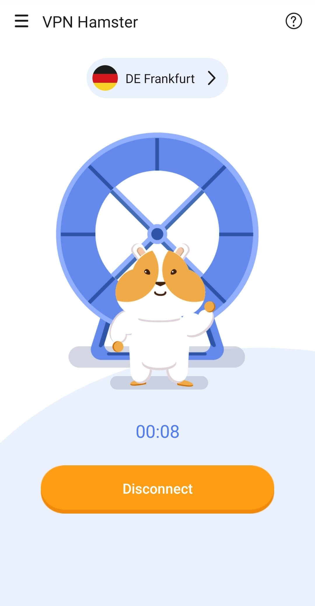 Hamster VPN screenshot