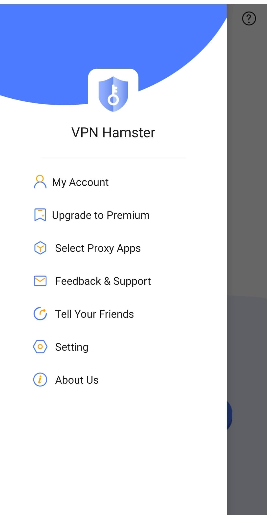 Hamster VPN screenshot