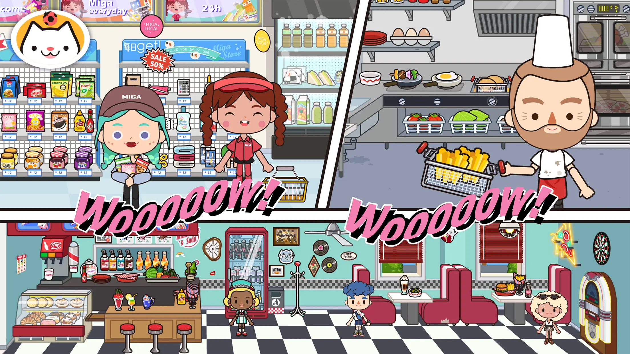 Miga Town My World screenshot