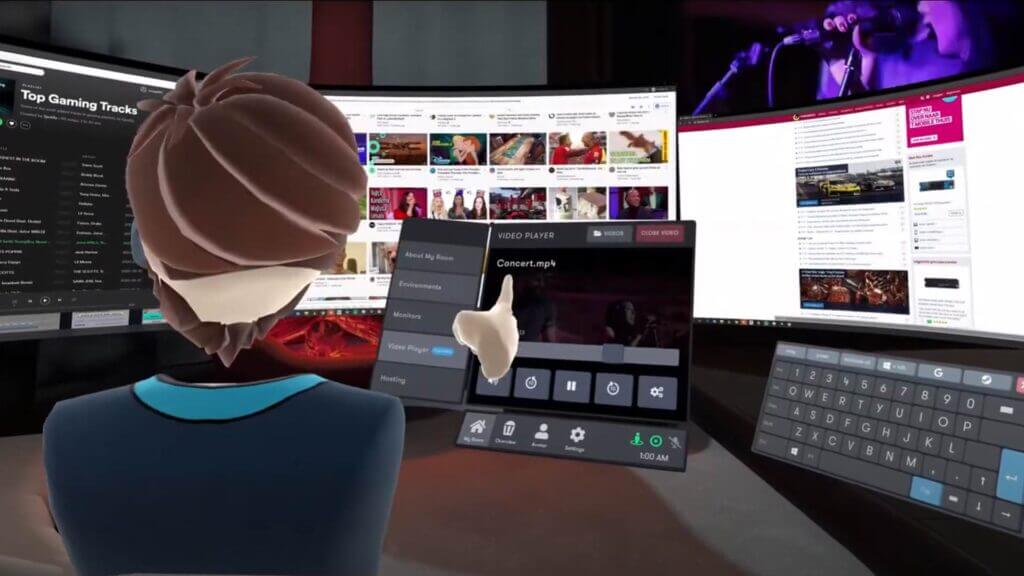 Oculus Media Plugin screenshot