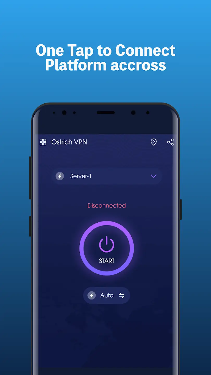 Ostrict VPN screenshot
