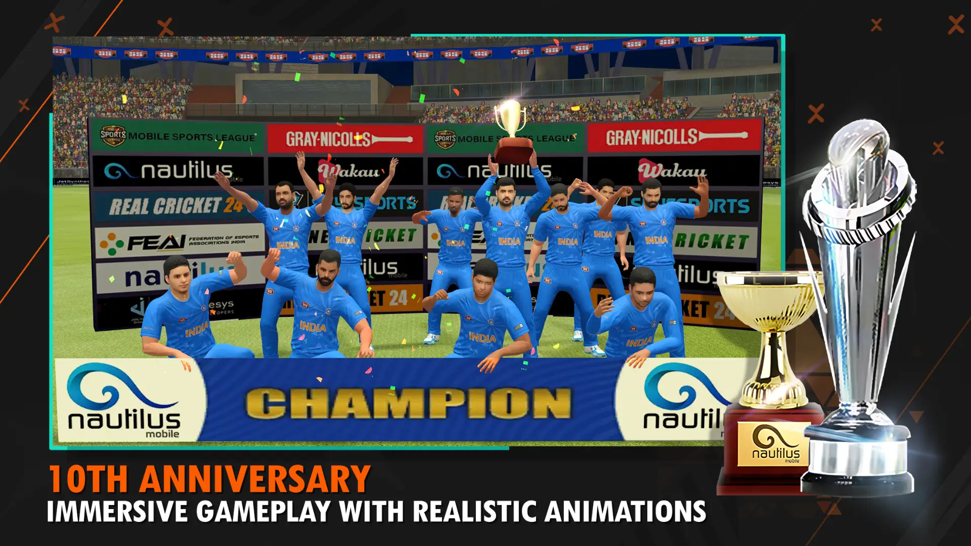 Real Cricket 24 screenshot