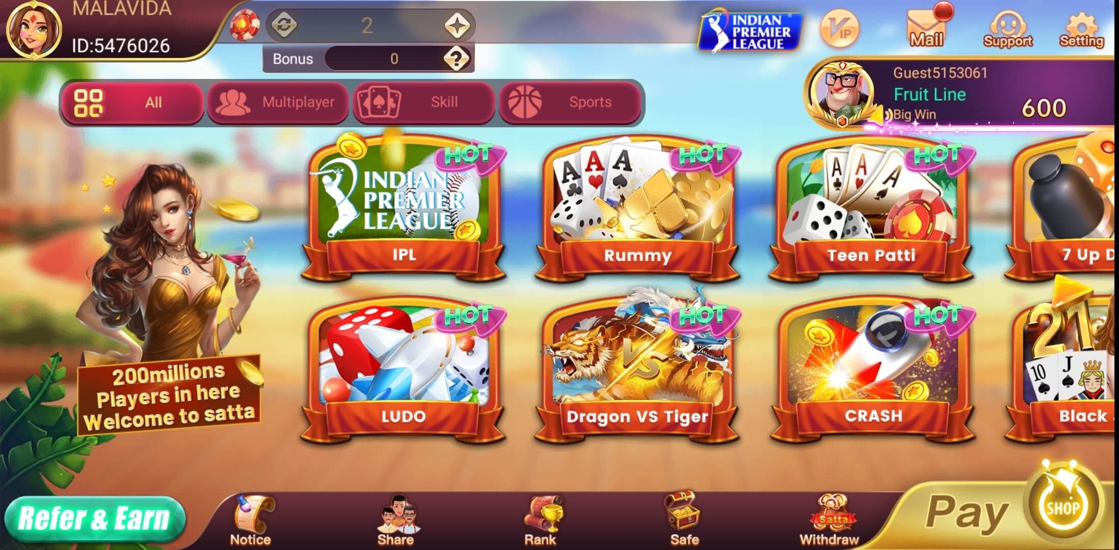 Rummy Satta screenshot
