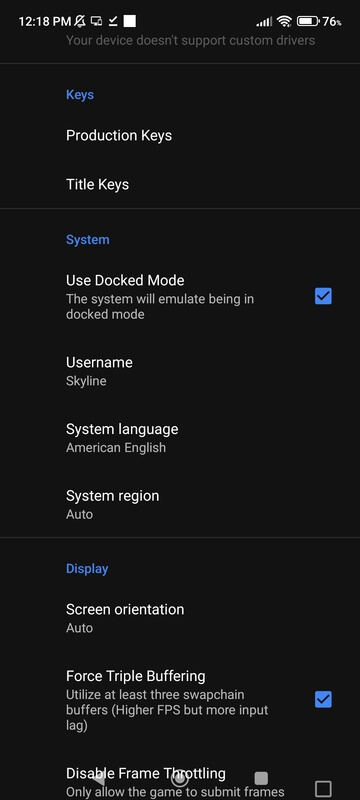 Skyline Emulator screenshot