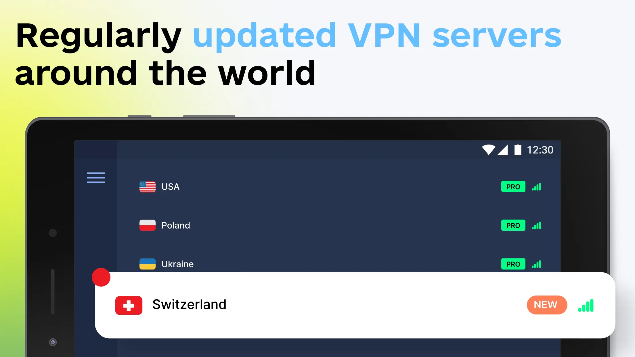 USA VPN screenshot