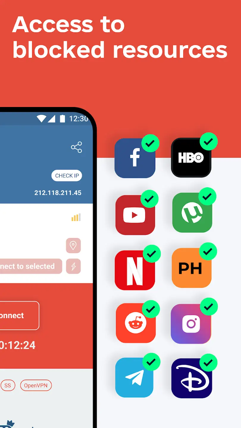 USA VPN screenshot