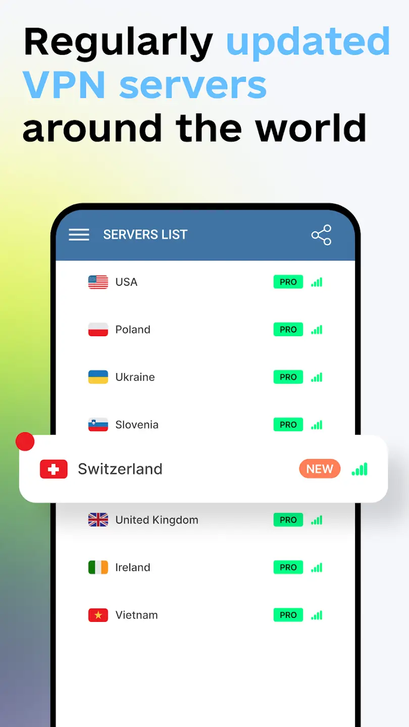 USA VPN screenshot