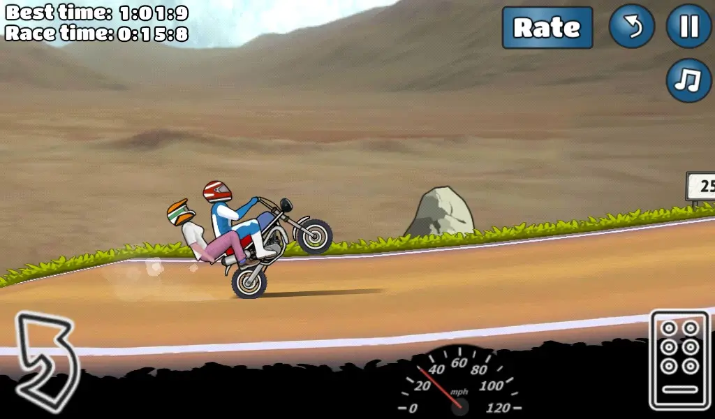 Wheelie Challenge screenshot