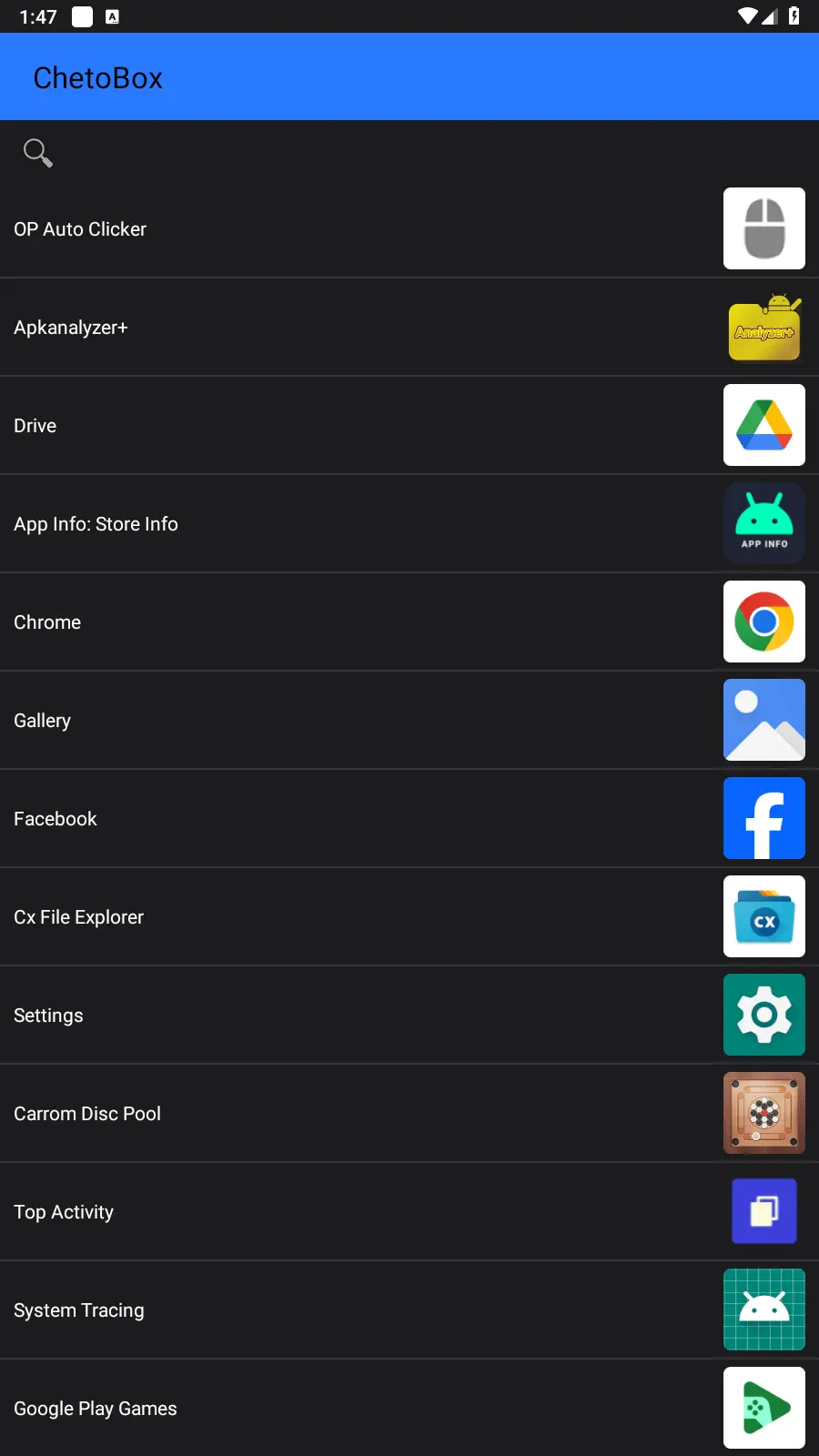 Cheto Box screenshot