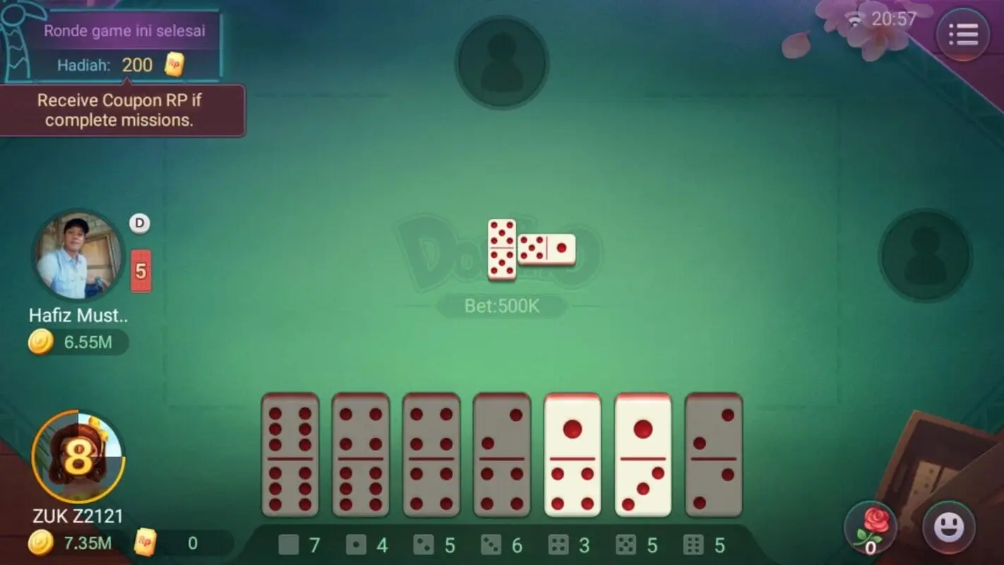 Higgs Domino screenshot