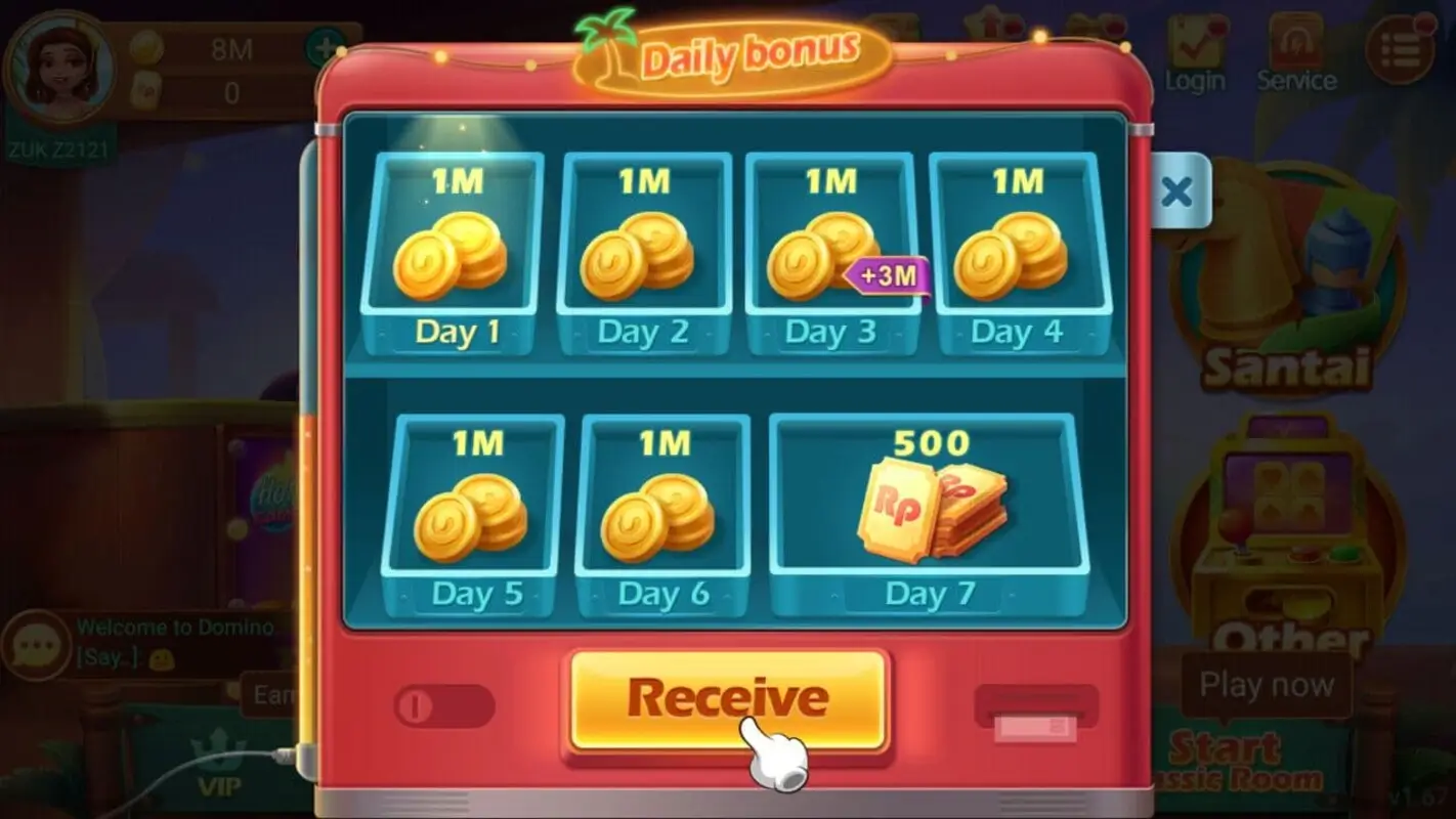 Higgs Domino screenshot