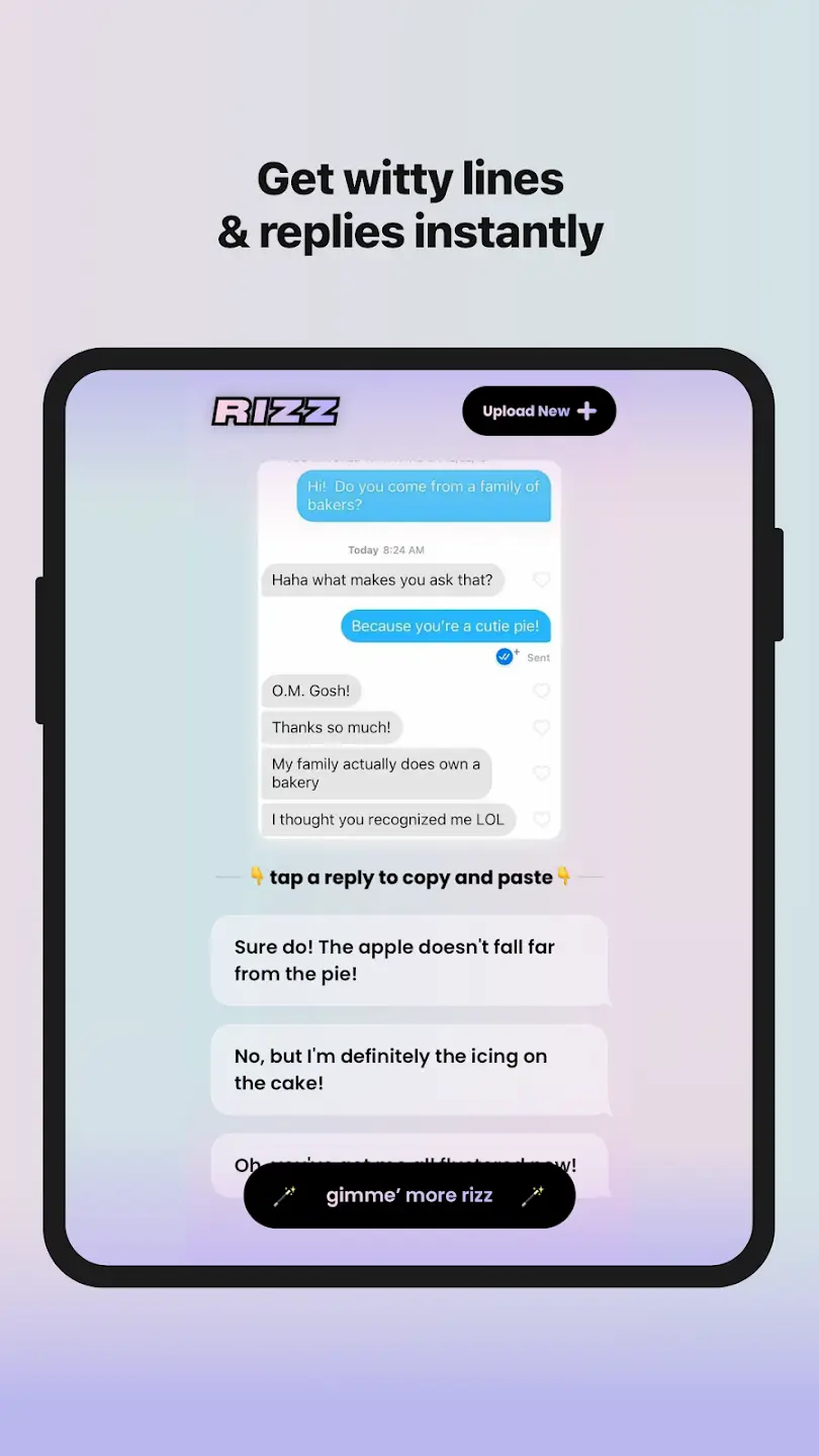 RIZZ screenshot