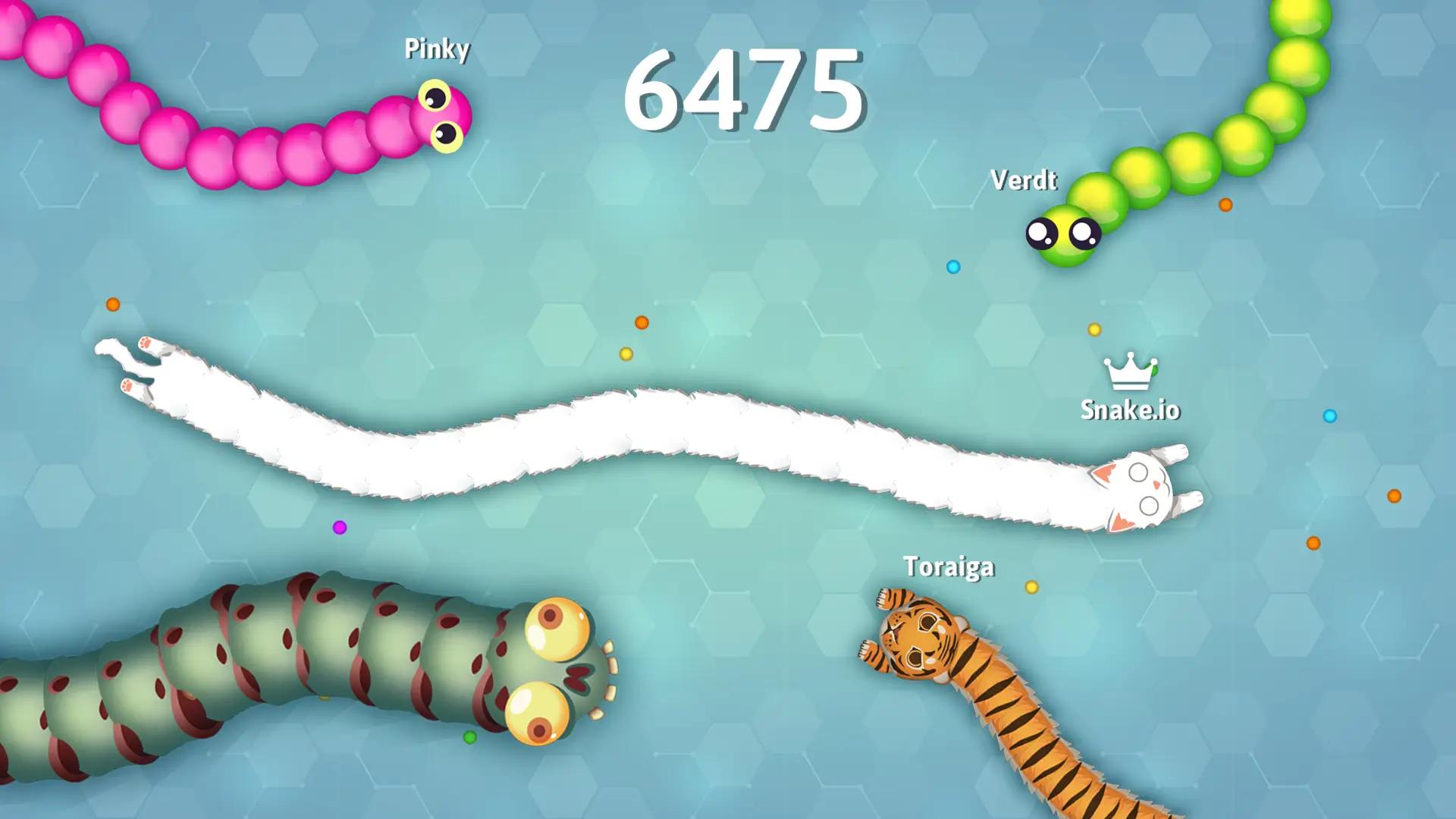 Snake.io screenshot