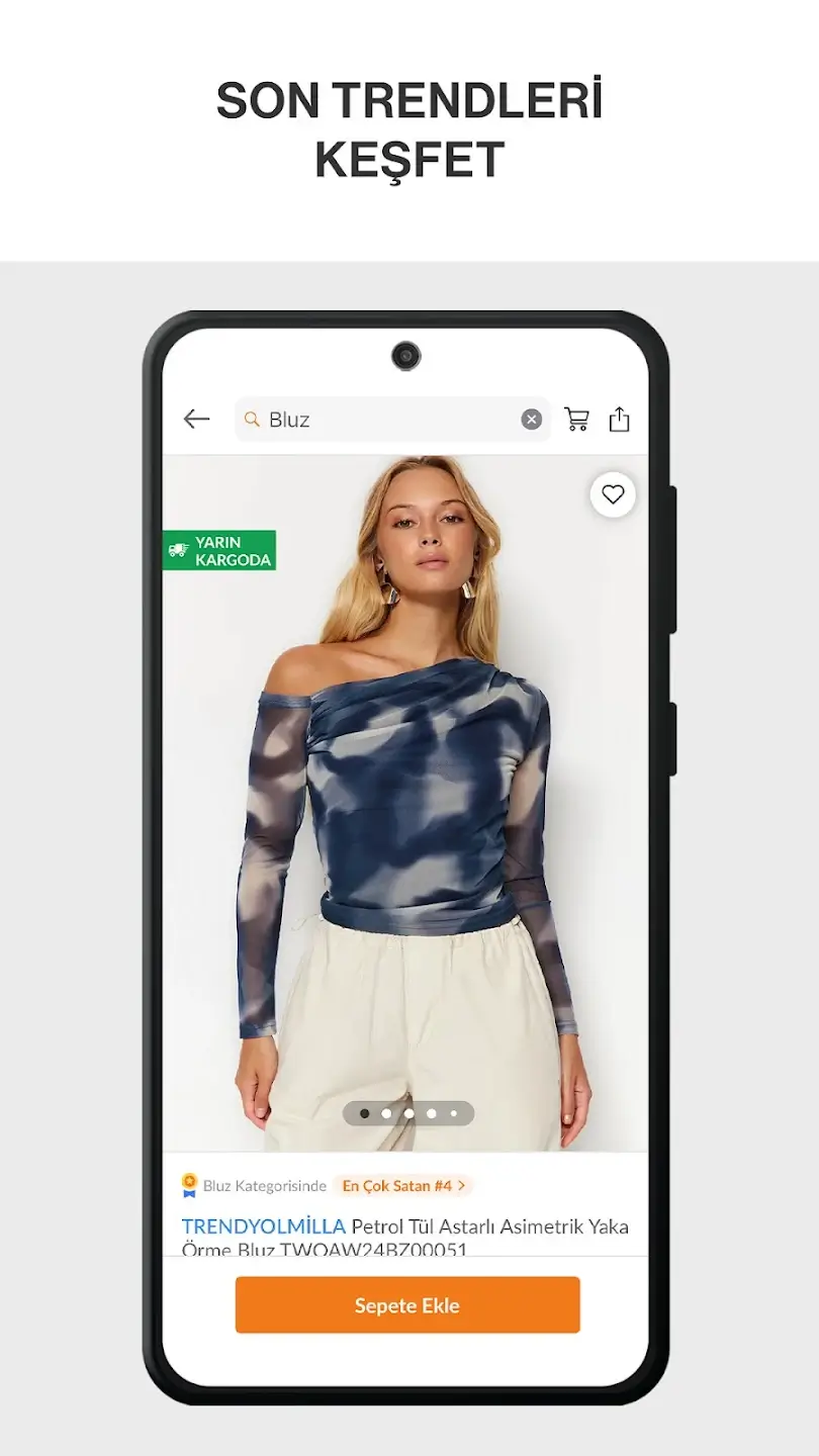 Trendyolmilla screenshot