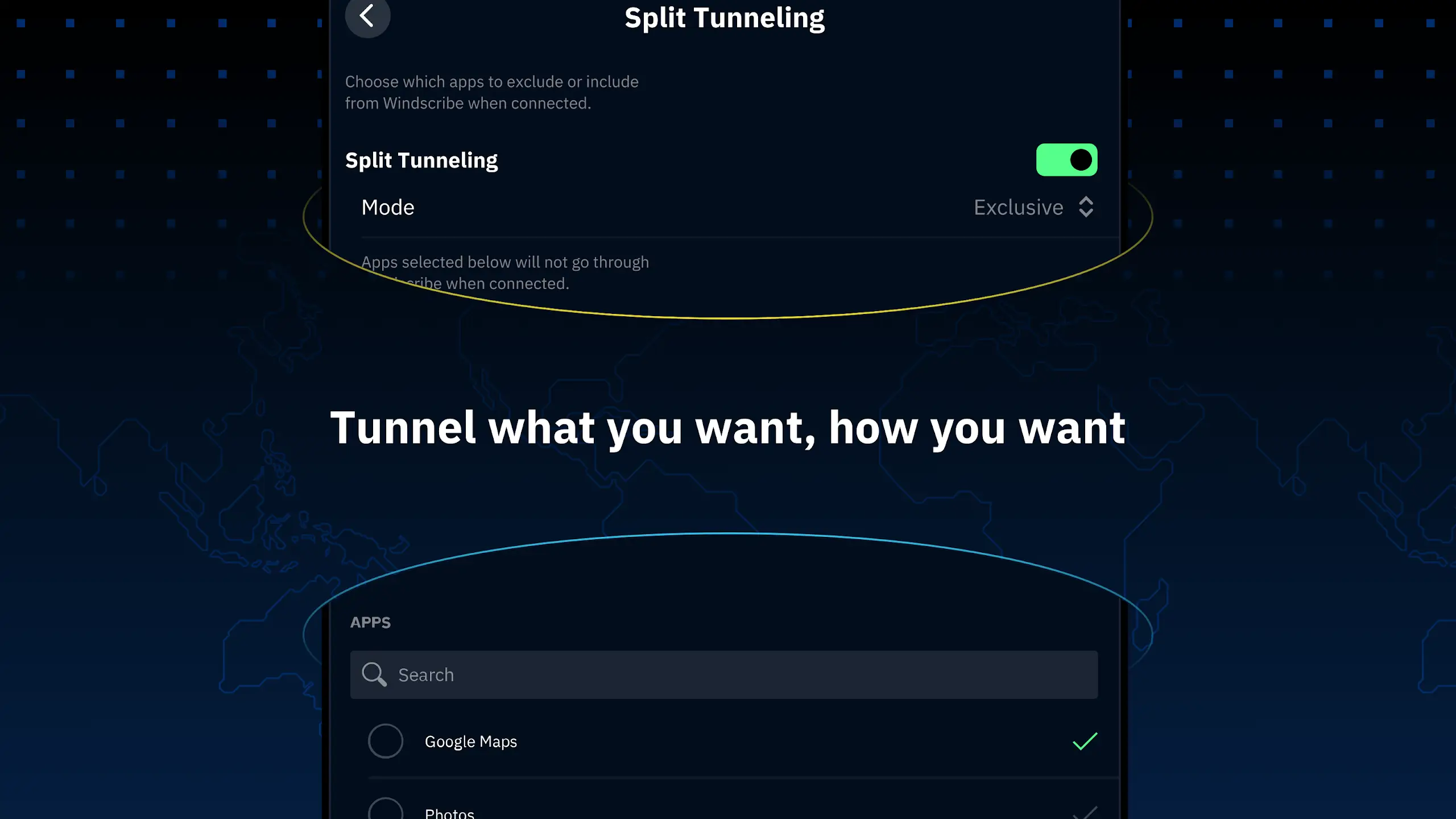 Windscribe screenshot