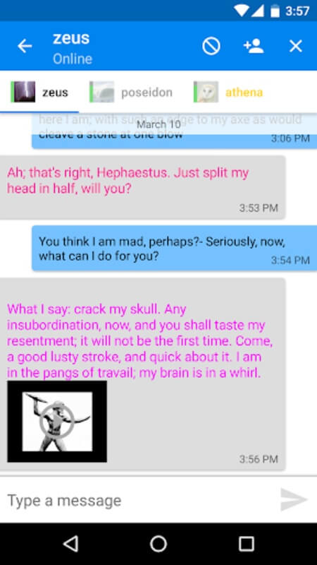 Chatango screenshot