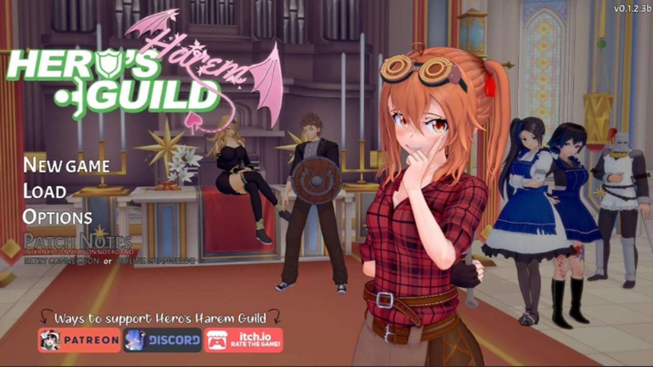 Hero's Harem Guild screenshot