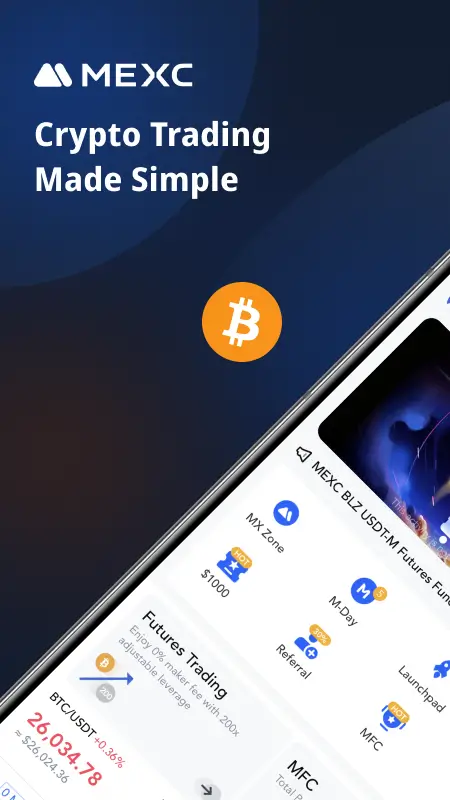 MEXC screenshot