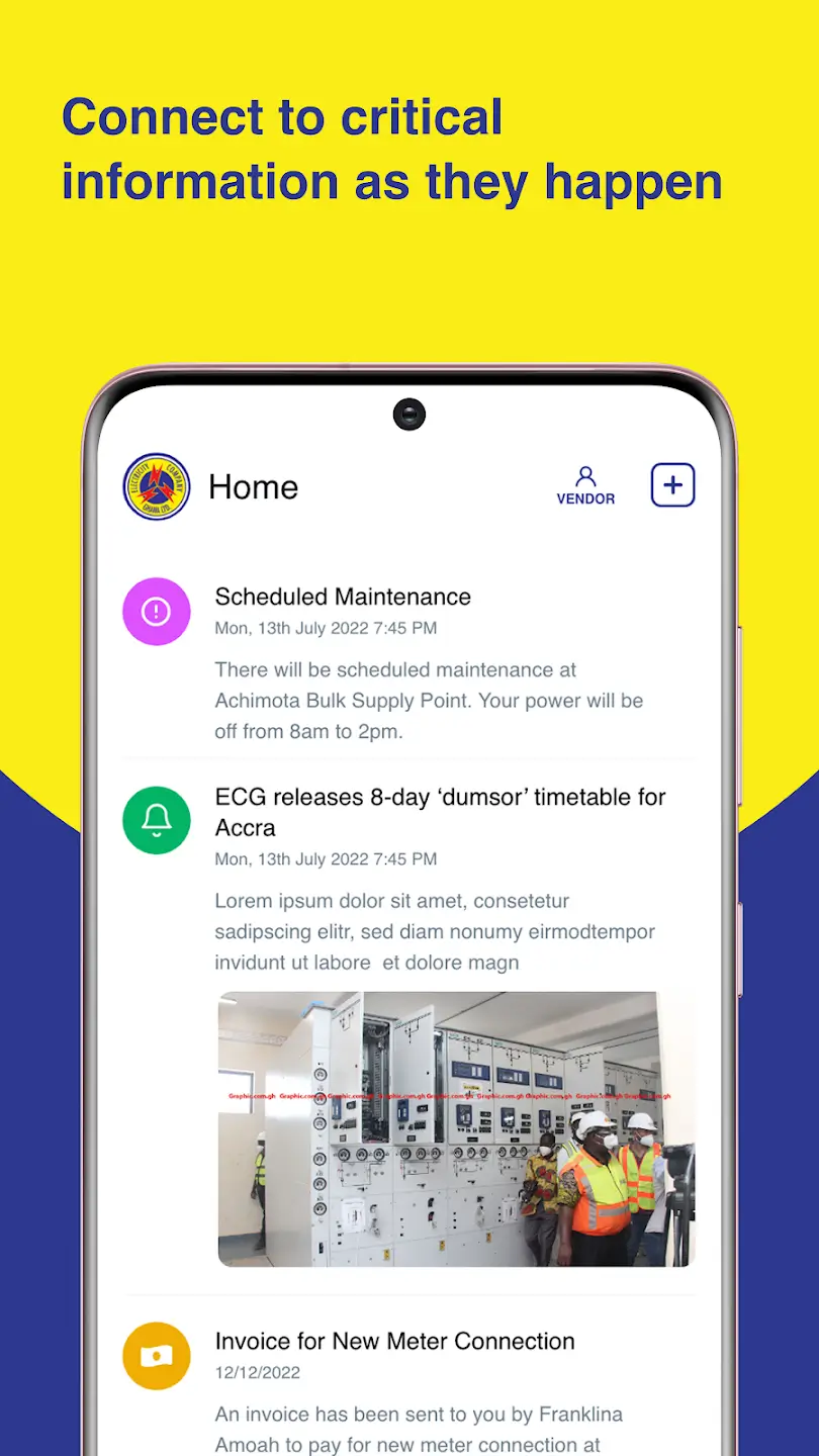 ECG PowerApp screenshot