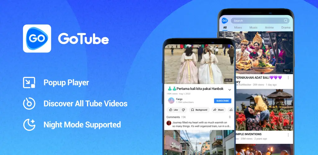 GoTube screenshot