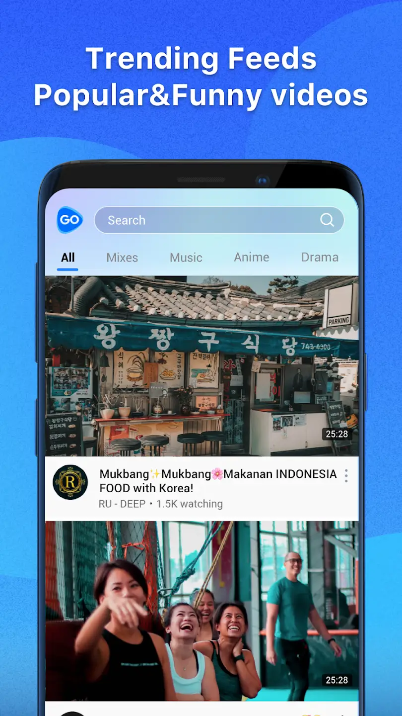 GoTube screenshot