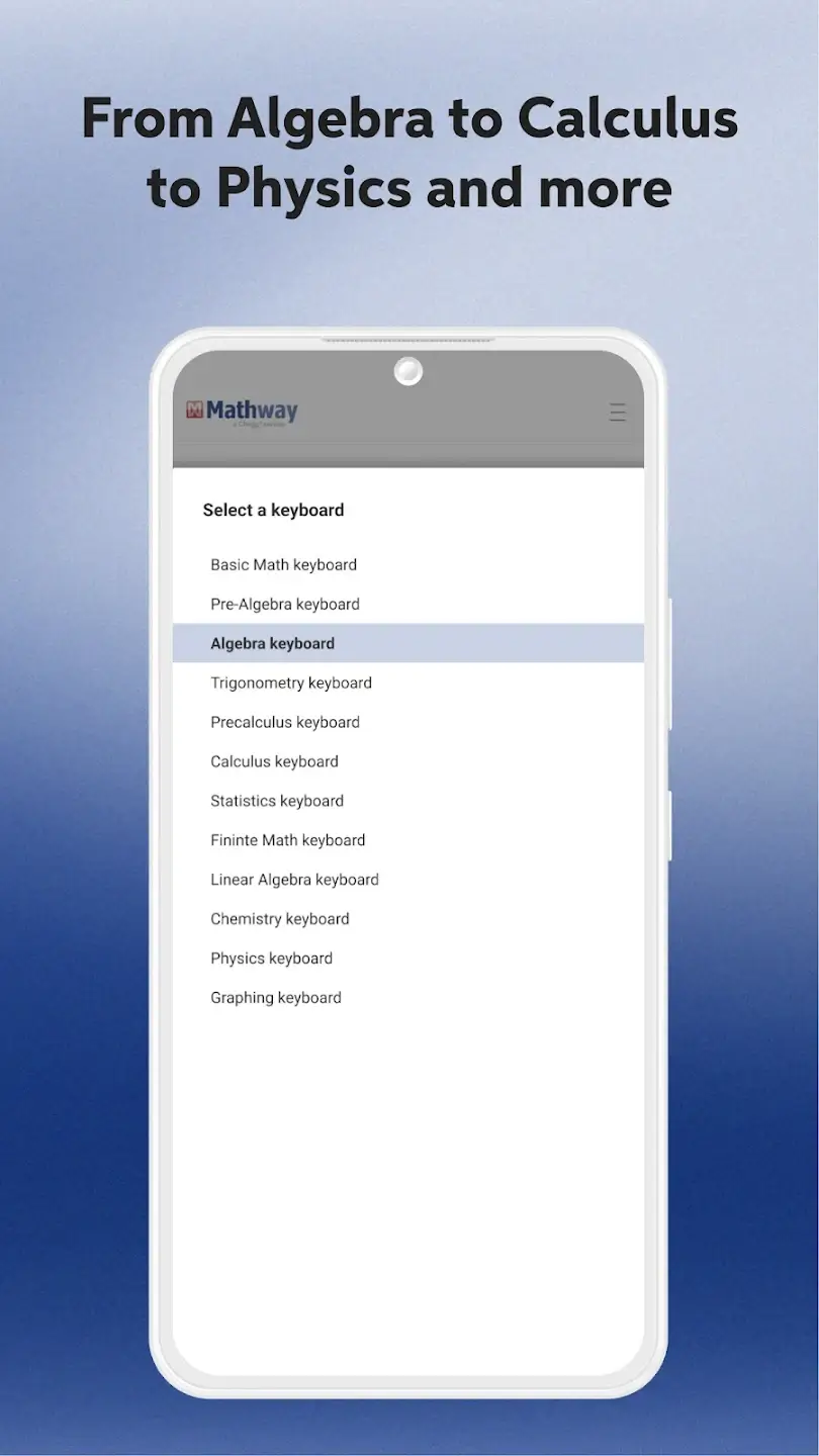 Mathway screenshot
