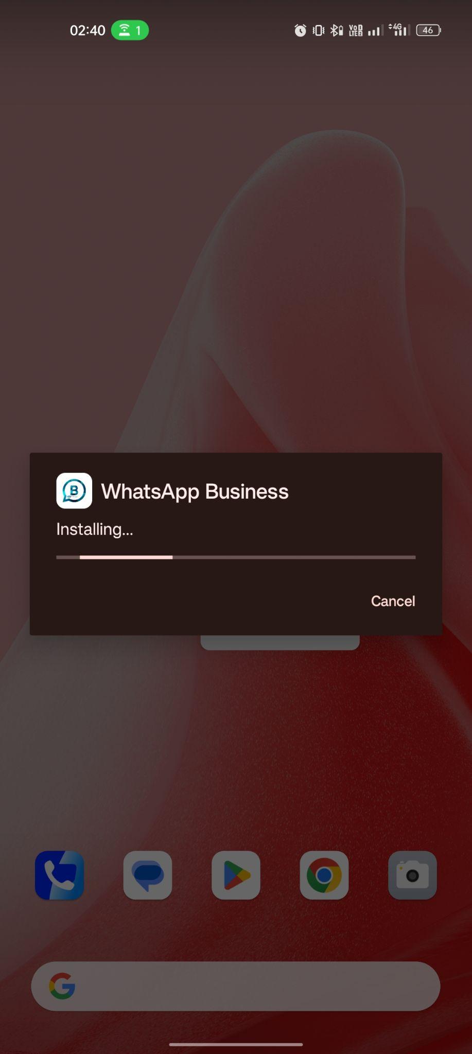 JTWABusiness+ apk installing
