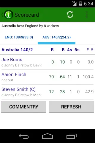 CricInstant screenshot